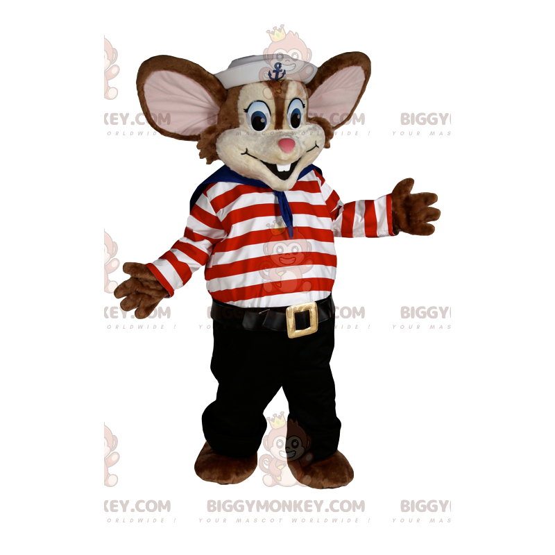 Costume de mascotte BIGGYMONKEY™ de petite souris en costume de Costume de mascotte BIGGYMONKEY™ de petite souris en costume de