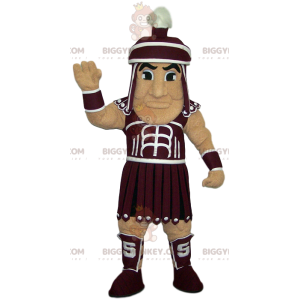 BIGGYMONKEY™ Mascot Costume of Warrior i romersk kjole. kriger