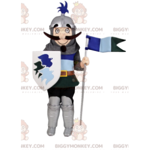 Knight BIGGYMONKEY™ Mascot Costume. knight costume –
