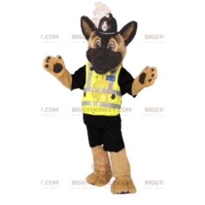 BIGGYMONKEY™ Costume da mascotte da pastore tedesco in costume