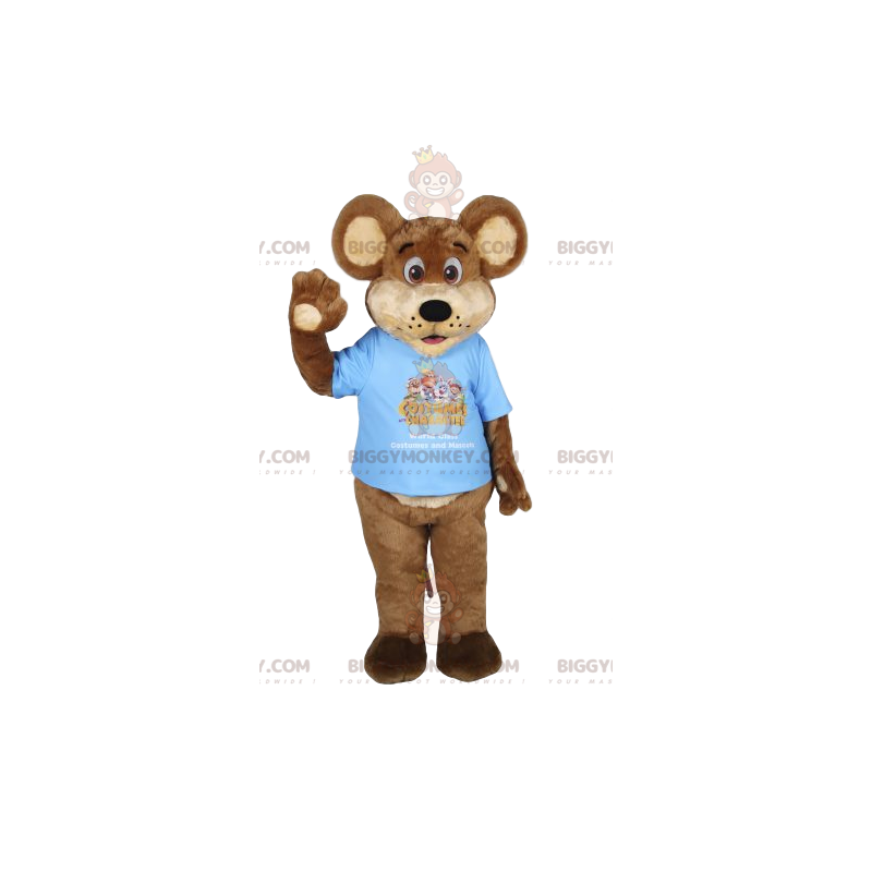 Kostium maskotki brązowego niedźwiedzia BIGGYMONKEY™ z Kostium maskotki brązowego niedźwiedzia BIGGYMONKEY™ z