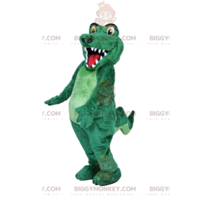 Costume de mascotte BIGGYMONKEY™ de crocodile excentrique.
