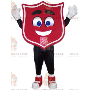 Red Crest BIGGYMONKEY™ maskotkostume. våbendragt - Uklassificerede maskoter - BIGGYMONKEY_012471 - BiggyMonkey.com