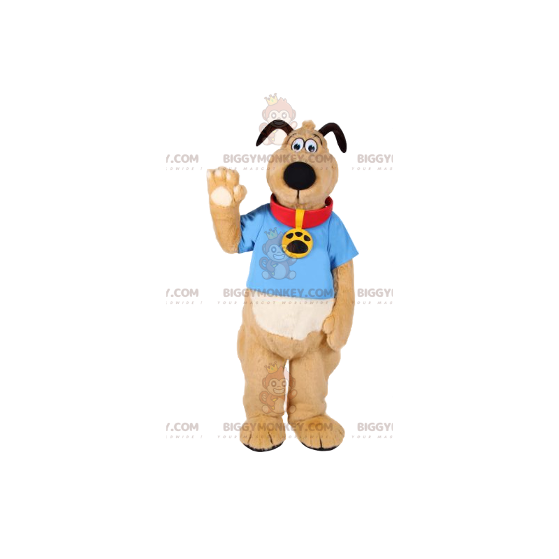 Disfraz de mascota para perro BIGGYMONKEY™ con cuello rojo y Disfraz de mascota para perro BIGGYMONKEY™ con cuello rojo y