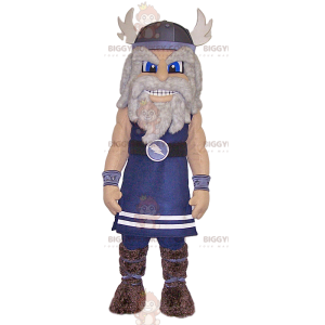 Blue Viking Warrior BIGGYMONKEY™ maskotkostume. kriger kostume - Menneskelige maskoter - BIGGYMONKEY_012474 - BiggyMonkey.com