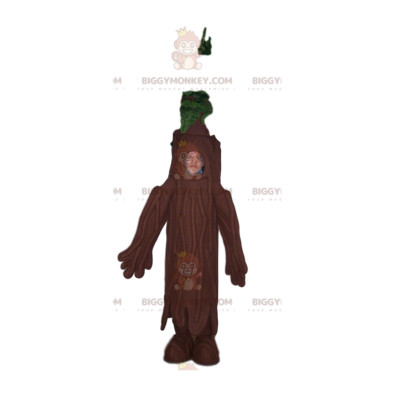 Kostým maskota stromu BIGGYMONKEY™ s krásným zeleným uzlem. Kostým maskota stromu BIGGYMONKEY™ s krásným zeleným uzlem.