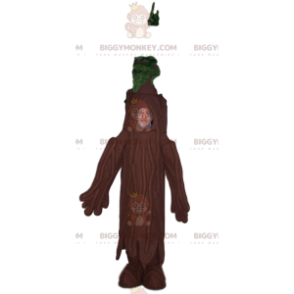 Costume de mascotte BIGGYMONKEY™ d'arbre avec une belle houpe