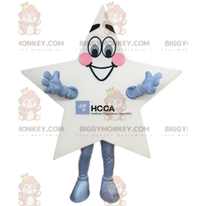 White Star BIGGYMONKEY™ Mascot Costume. White Star Costume -