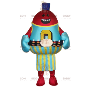 Super usměvavá baculatá láhev džusu BIGGYMONKEY™ kostým maskota