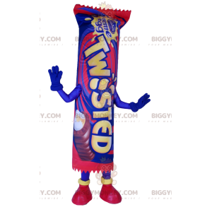 Apetitoso disfraz de mascota Candy Bar BIGGYMONKEY™ -
