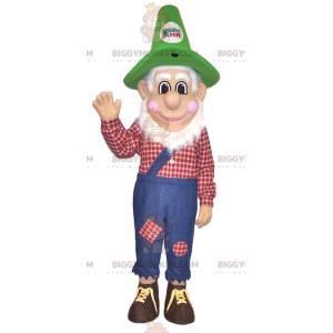 Farmer BIGGYMONKEY™ maskotkostume med overalls. bondedragt - Menneskelige maskoter - BIGGYMONKEY_012510 - BiggyMonkey.com