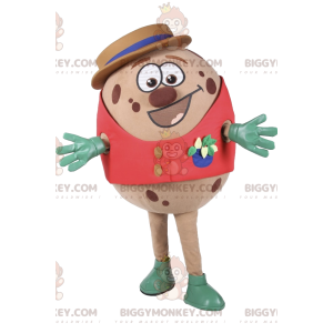 Velmi roztomilý kostým maskota z brambor BIGGYMONKEY™. –