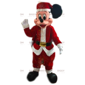 Kostým maskota BIGGYMONKEY™ Mickey Mouse Lover "Vánoční edice".