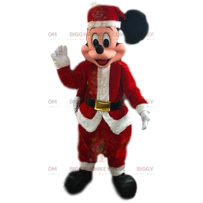 Traje de mascote BIGGYMONKEY™ Mickey Mouse Lover "Edição de Natal" - Mascotes pessoas famosas - BiggyMonkey.com