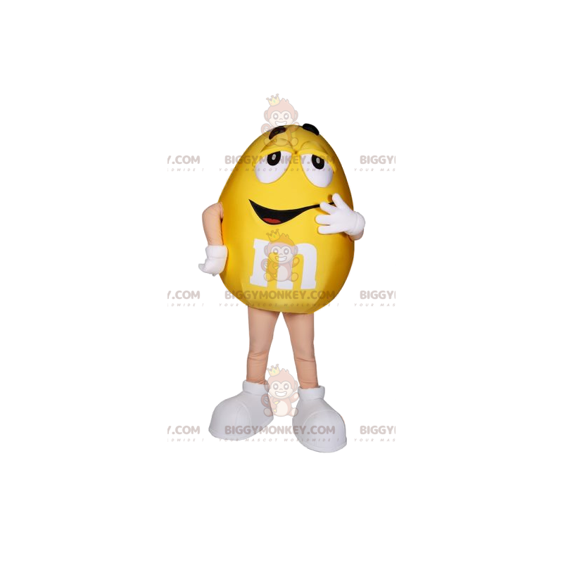 Costume de mascotte BIGGYMONKEY™ de M&M'S un peu étourdi.