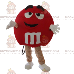 Kostým maskota Very Happy Red M&M'S BIGGYMONKEY™ –