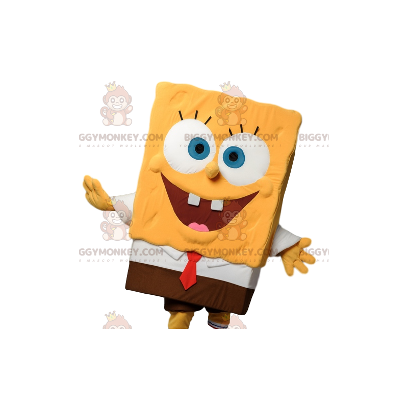 SpongeBob BIGGYMONKEY™ maskotdräkt. Svampbob kostym - Maskoter kända människor - BIGGYMONKEY_012544 - BiggyMonkey.com