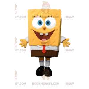 SpongeBob BIGGYMONKEY™ maskotdräkt. Svampbob kostym - Maskoter kända människor - BIGGYMONKEY_012544 - BiggyMonkey.com