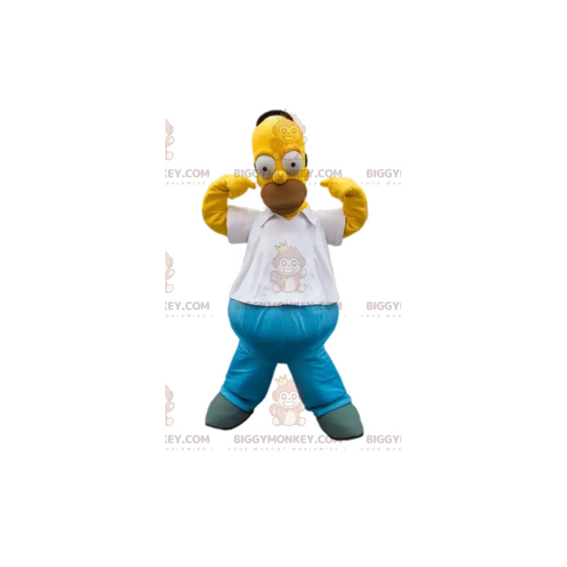 BIGGYMONKEY™ mascot costume of Homer Simpson, the dad of the BIGGYMONKEY™ mascot costume of Homer Simpson, the dad of the