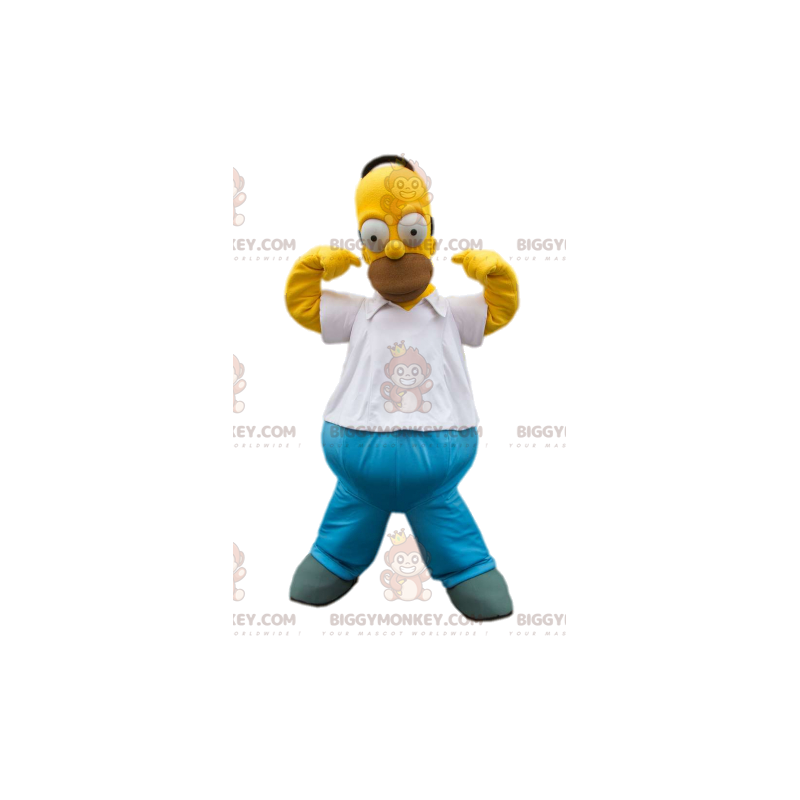 Kostým maskota BIGGYMONKEY™ Homera Simpsona, otce rodiny Kostým maskota BIGGYMONKEY™ Homera Simpsona, otce rodiny