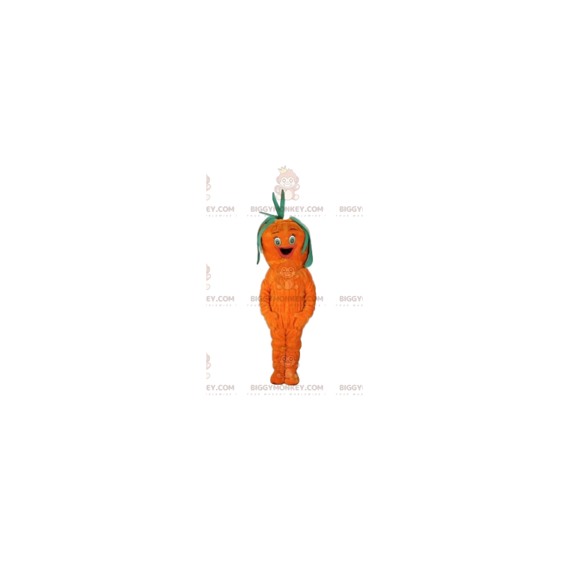 Costume de mascotte BIGGYMONKEY™ de carotte. Costume de carotte Costume de mascotte BIGGYMONKEY™ de carotte. Costume de carotte