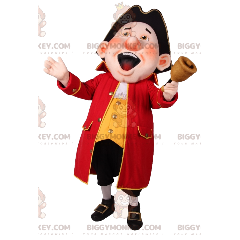 Moss BIGGYMONKEY™ Mascot Costume with Beautiful Red Jacket – Moss BIGGYMONKEY™ Mascot Costume with Beautiful Red Jacket –