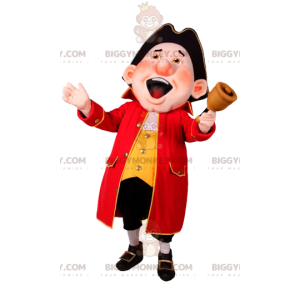 Kostium maskotki Moss BIGGYMONKEY™ z piękną czerwoną kurtką -