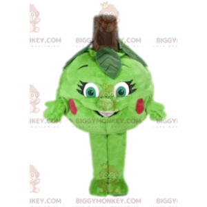 Little Green Apple BIGGYMONKEY™ Mascot Costume. apple costume –