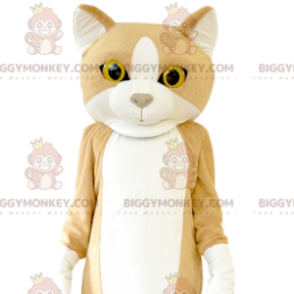  BIGGYMONKEY™ costume mascotte di gatto con bellissimi occhi gialli. costume da gatto - Mascotte di gatti - BiggyMonkey.com