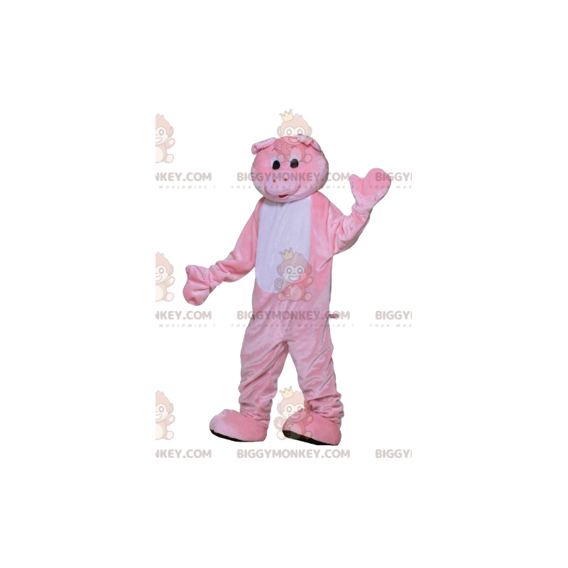 Traje de mascote de porco BIGGYMONKEY™. fantasia de porco – Traje de mascote de porco BIGGYMONKEY™. fantasia de porco –