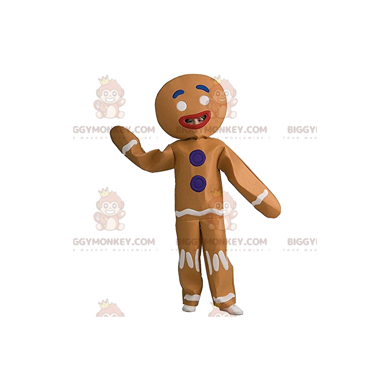 Fun gingerbread BIGGYMONKEY™ mascot costume. gingerbread Fun gingerbread BIGGYMONKEY™ mascot costume. gingerbread