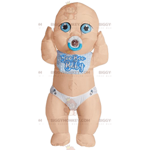  Costume da mascotte per bebè BIGGYMONKEY™ con bellissimi occhi azzurri. vestito da bambino - BiggyMonkey.com