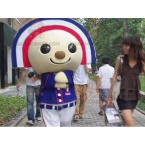 7 Eleven Colorful Snowman BIGGYMONKEY™ Mascot Costume - Men's Mascots - BIGGYMONKEY_01450 - BiggyMonkey.com