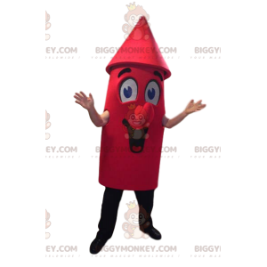 Kostým maskota Super Smiling Red Rocket BIGGYMONKEY™ –