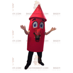 Super Smiling Red Rocket BIGGYMONKEY™ maskottiasu -