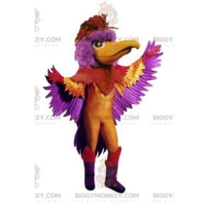 BIGGYMONKEY™ maskotdrakt av flerfarget føniks. føniks kostyme - Uklassifiserte maskoter - BIGGYMONKEY_012621 - BiggyMonkey.com