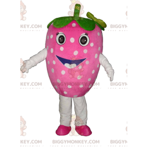 Flirty aardbei BIGGYMONKEY™ mascottekostuum. aardbei kostuum - Fruit mascotte - BIGGYMONKEY_012651 - BiggyMonkey.com