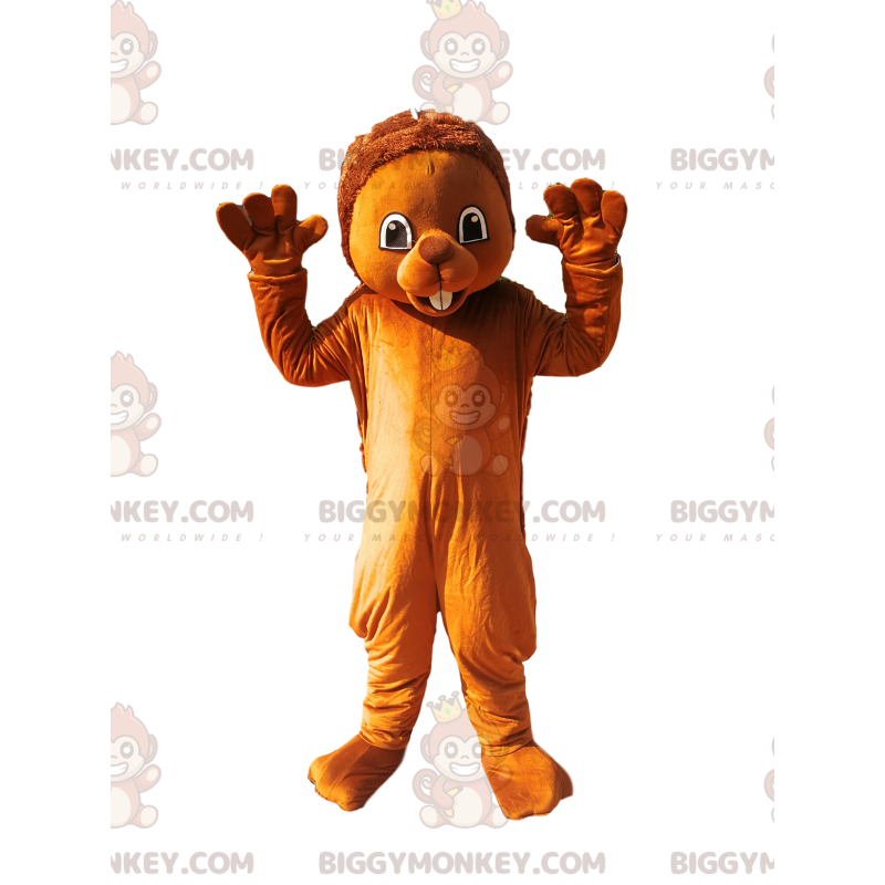 Brown Porcupine BIGGYMONKEY™ Mascot Costume. porcupine costume Brown Porcupine BIGGYMONKEY™ Mascot Costume. porcupine costume