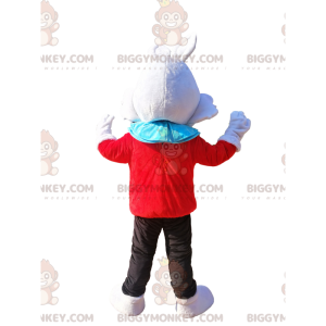 Costume de mascotte BIGGYMONKEY™ du Lapin dans Alice aux pays