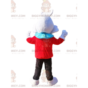 Alice i Underlandet Rabbit BIGGYMONKEY™ maskotdräkt! -