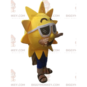 Sun BIGGYMONKEY™ mascot costume with...sunglasses. -