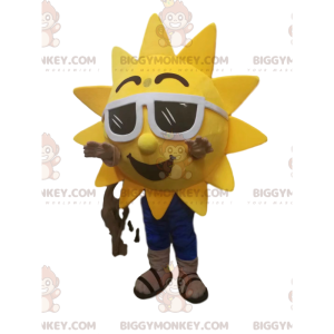 Sol BIGGYMONKEY™ maskotkostyme med...solbriller.