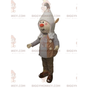 Στολή μασκότ Leprechaun BIGGYMONKEY™ με μυτερή κουκούλα. στολή pixie - Μασκότ ζώων που λείπουν - BiggyMonkey.com