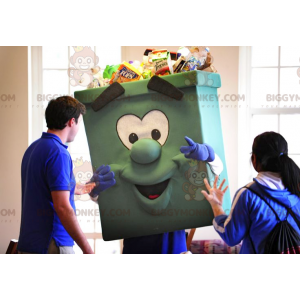 Giant Green Bin BIGGYMONKEY™ Mascot Costume - Recycling