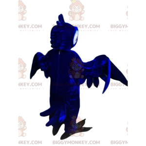 Disfraz de mascota de loro azul medianoche BIGGYMONKEY™.