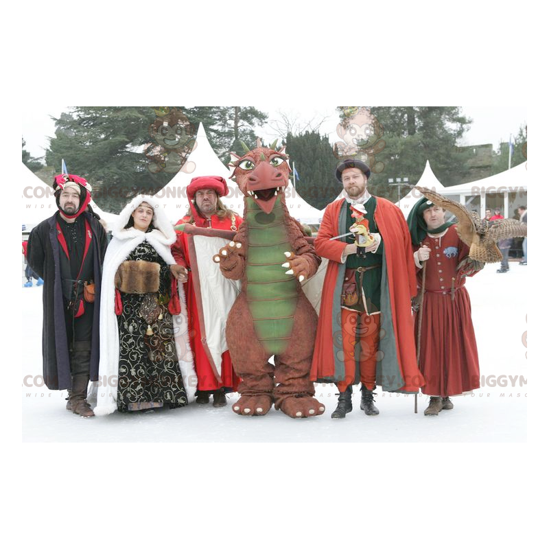 Costume da mascotte gigante e impressionante dinosauro Costume da mascotte gigante e impressionante dinosauro