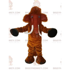 Brązowy kostium maskotki Mamuta BIGGYMONKEY™. kostium mamuta -