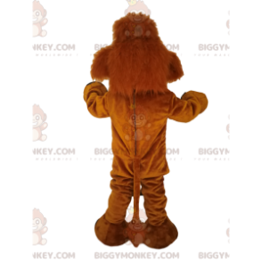 Brązowy kostium maskotki Mamuta BIGGYMONKEY™. kostium mamuta -