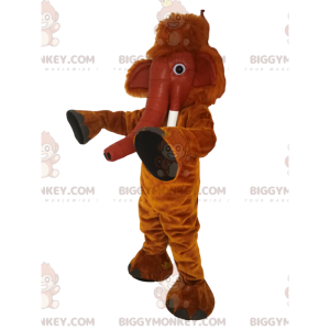 Brun Mammoth BIGGYMONKEY™ maskotdräkt. mammutdräkt - Djurmaskot saknas - BIGGYMONKEY_012678 - BiggyMonkey.com