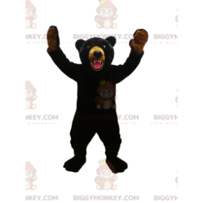 Fierce Black Bear BIGGYMONKEY™ maskotkostume. sort bjørn kostume - Bjørn maskot - BIGGYMONKEY_012682 - BiggyMonkey.com